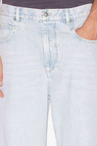 Jeans in denim a gamba larga Jameson