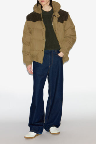 Jeans Jameson a gamba larga in denim grezzo