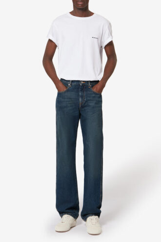 Jeans Lewys 5 tasche in denim slavato