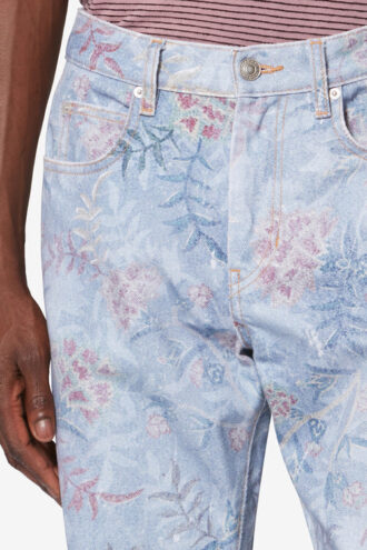 Jeans Lewys in denim stampato a 5 tasche
