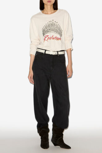 Jenny Jeans in denim fluido
