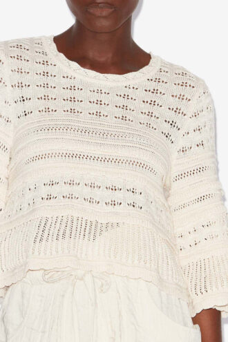 Maglione ampio in maglia traforata Azelia