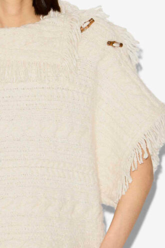 Maglione Blanche lavorato a trecce