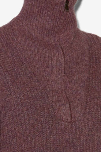 Maglione con collo zip Danita