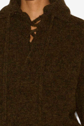 Maglione con lacci Phylia
