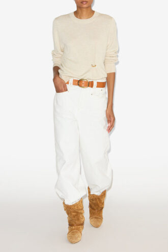 Maglione drappeggiato Cosima