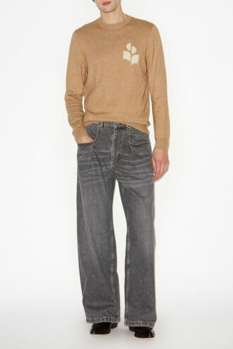 Maglione Evans in misto lana con logo