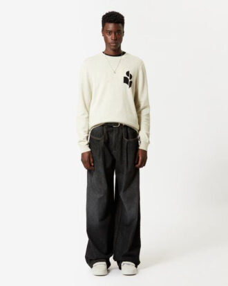 Maglione Evans in misto lana con logo