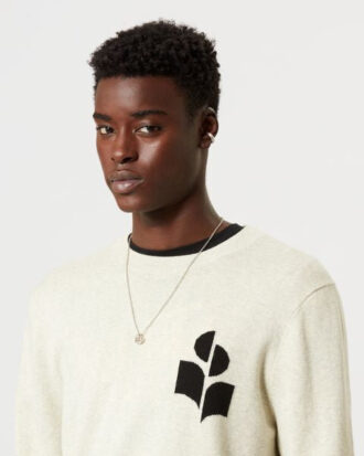 Maglione Evans in misto lana con logo