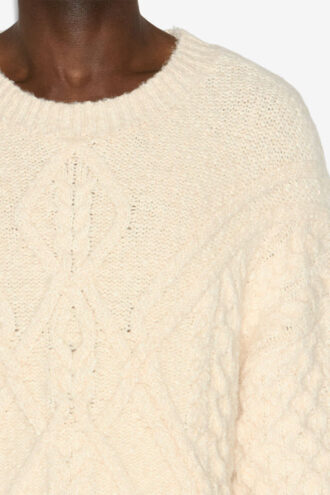 Maglione Harold a trecce