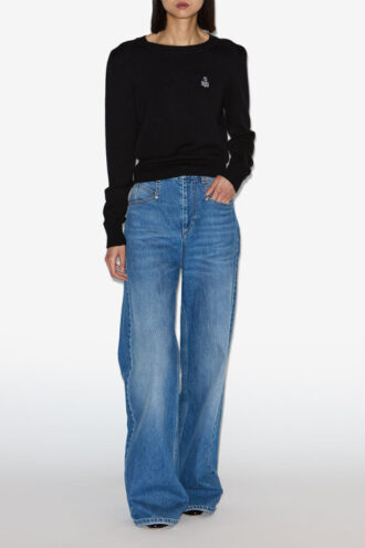 Maglione in cotone Abelle con logo