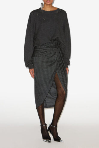 Maglione in lana Cassandre con anelli
