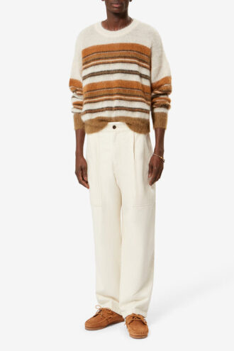Maglione in lana vergine e mohair Drussellh