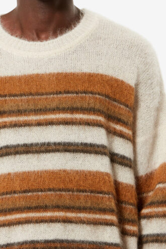 Maglione in lana vergine e mohair Drussellh