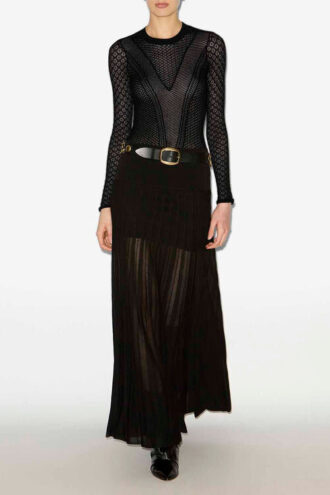 Maglione in maglia patchwork con pizzo Feryelle