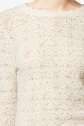 Maglione Leonette in alpaca lavorato a maglia