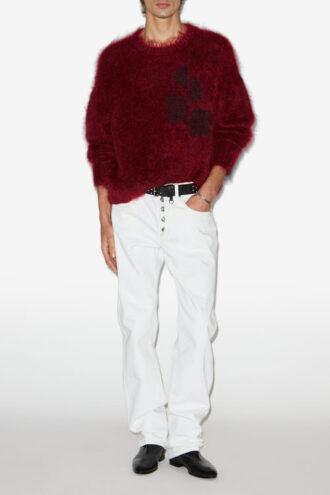 Maglione Mirello in mohair e lana