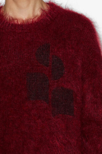 Maglione Mirello in mohair e lana