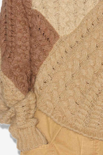 Maglione patchwork Daryl