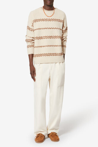 Maglione Romain in lana screziata