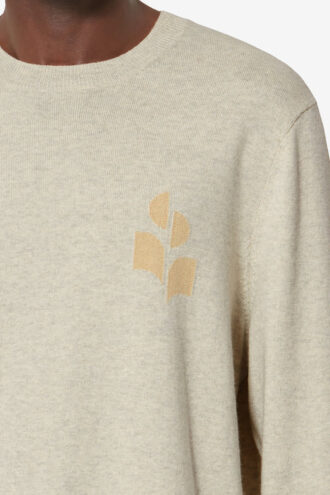 Maglione sottile in cotone e lana Antea