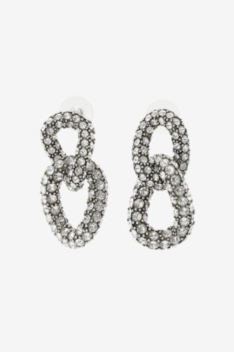 Orecchini con strass Funky Ring
