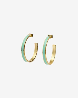 Orecchini creoli Casablanca color oro