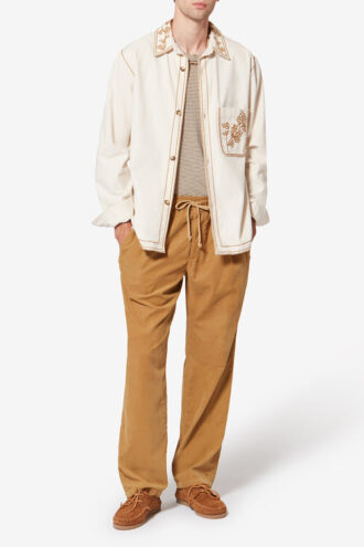 Overshirt Rudy con ricami floreali Overshirt Rudy con ricami floreali