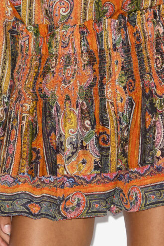 Pantaloncini in seta stampata Maelly