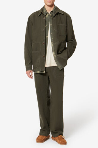 Pantaloni da carpentiere in cotone giapponese Albo