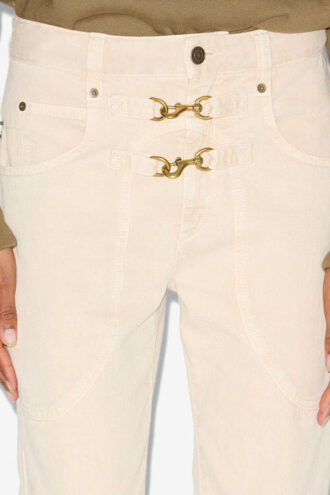 Pantaloni in denim a vita alta Brinley