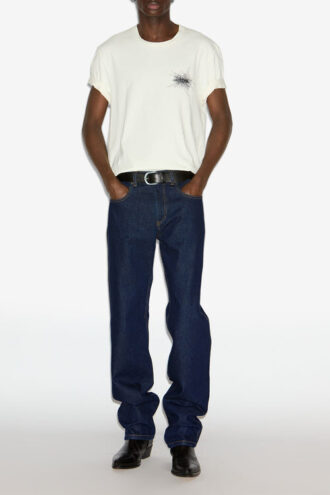 Pantaloni in denim grezzo Lewys