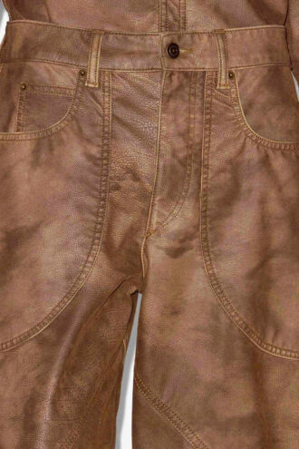 Pantaloni in ecopelle Kelvina