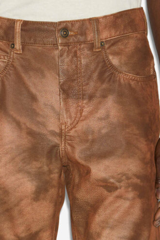 Pantaloni in ecopelle Lewys