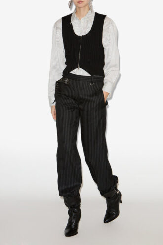 Pantaloni in lana vergine Noanne