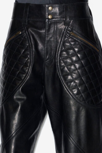 Pantaloni in pelle di agnello Catarina