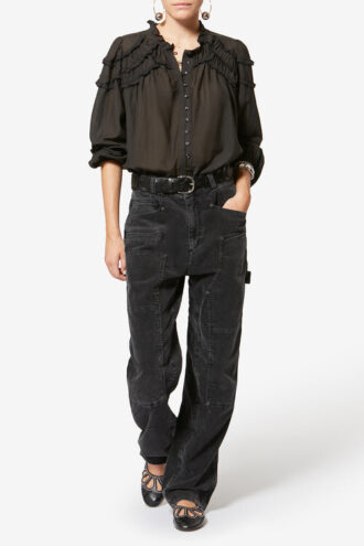 Pantaloni in velluto a coste Lois
