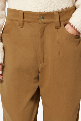 Pantaloni larghi in twill di cotone Opalyna