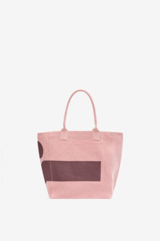 Piccola borsa Yenky in cotone con logo