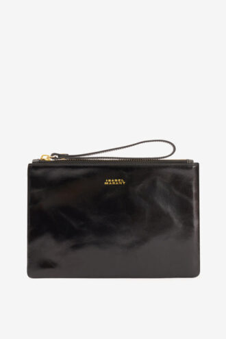 Pochette in pelle lucida Mino Pochette in pelle lucida Mino