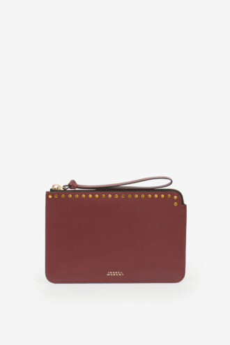 Pochette piatta in pelle Pochette piatta in pelle