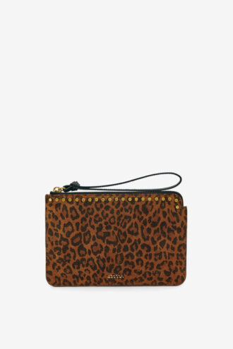 Pochette piatta in pelle Pochette piatta in pelle