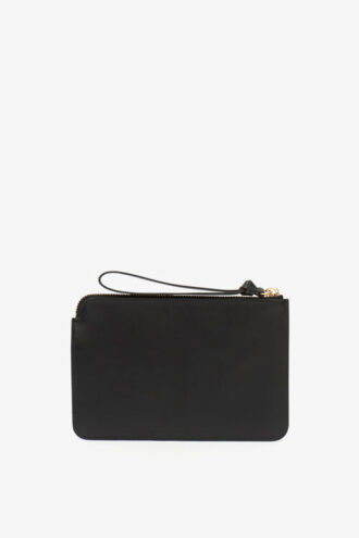 Pochette piatta in pelle Pochette piatta in pelle