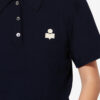 Polo in misto cotone e lana con logo Althea Polo in misto cotone e lana con logo Althea