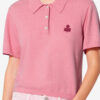 Polo in misto cotone e lana con logo Althea Polo in misto cotone e lana con logo Althea