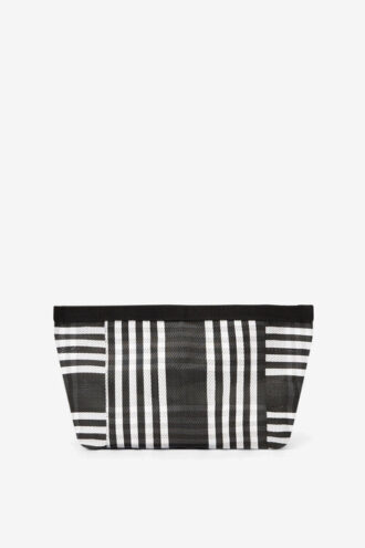 Powden Pochette in nylon a righe