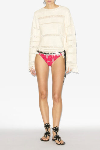 Saly Slip bikini stampato