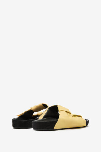 Sandali in pelle con fiocco Lennyo