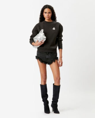 Shorts in denim Eneidao