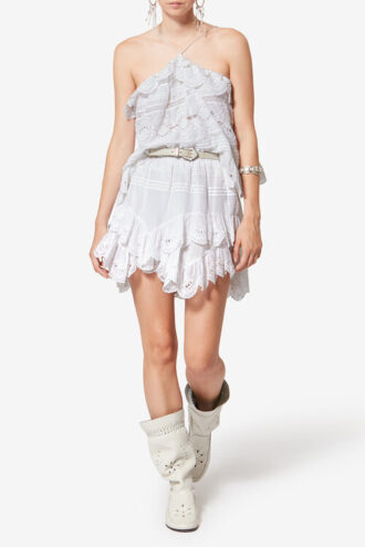 Shorts Jocadia in cotone e pizzo floreale